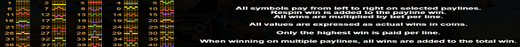 pirate gold deluxe paylines Paylines