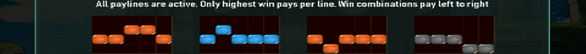 whisper wind paylines 19 Paylines