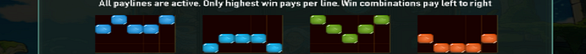 whisper wind paylines 7 Paylines