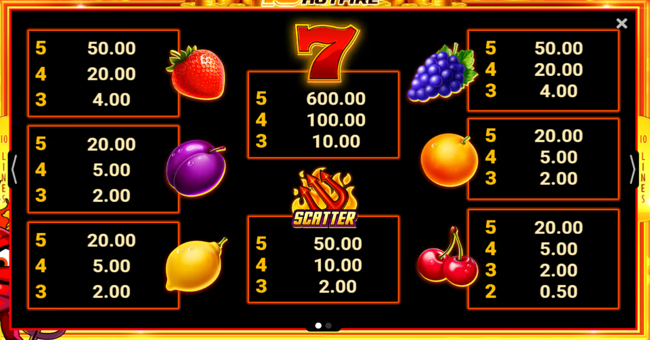 10 devils hotfire paytable paytable