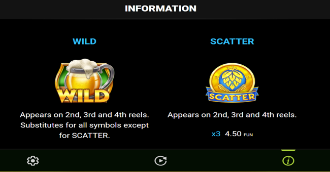 30 bier ometer dice paytable 1 paytable