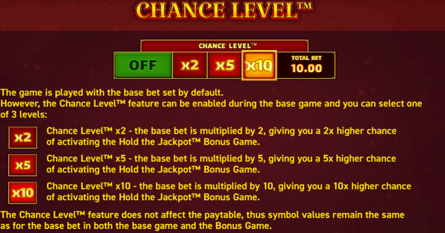 36 coins paytable 4 paytable