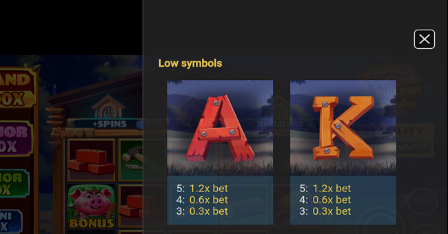 3 builder piggies paytable 3 paytable