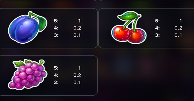 3 crown coins paytable 3 paytable