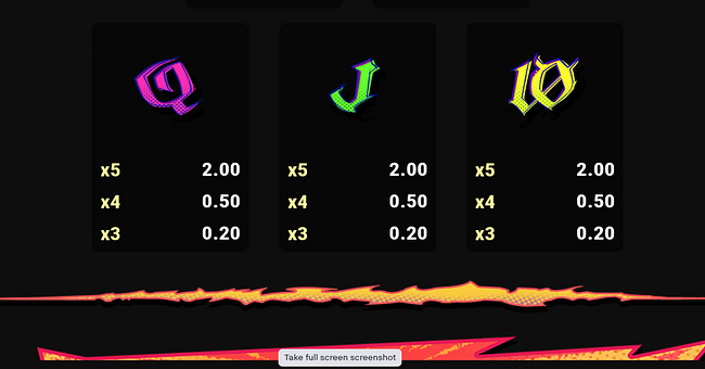 3 howls of madness power collect paytable 4 paytable