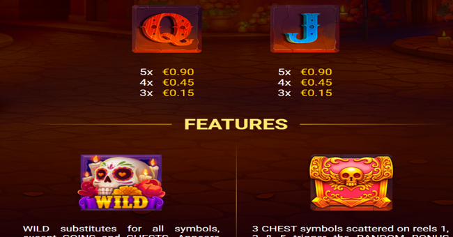 3 muertos paytable 2 paytable