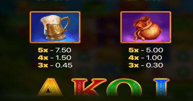 3 pots riches extra paytable 4 paytable