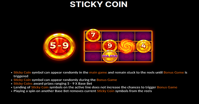 3 super coin volcanoes paytable 1 paytable