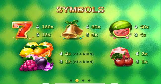 81 frutas grandes paytable paytable