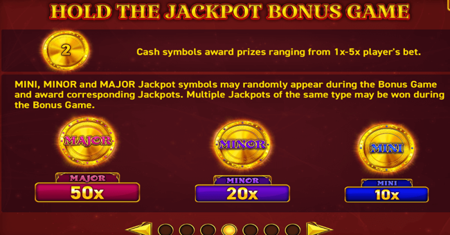 9 coins paytable paytable