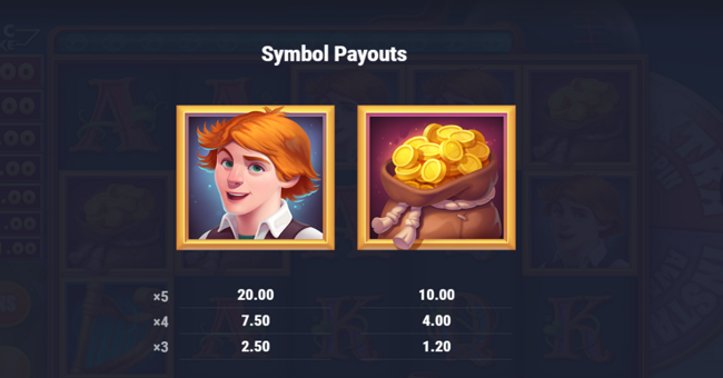 9 enchanted beans paytable 2 paytable
