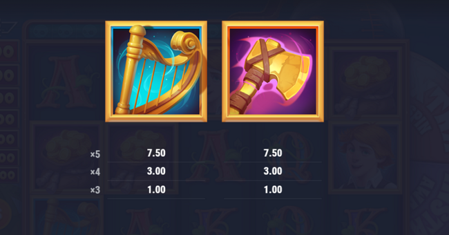 9 enchanted beans paytable 3 paytable