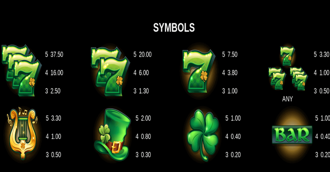 9 pots of gold hyperspins paytable paytable