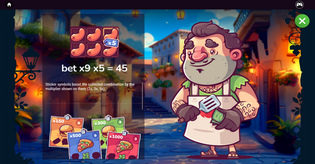 altente food truck paytable 4 paytable