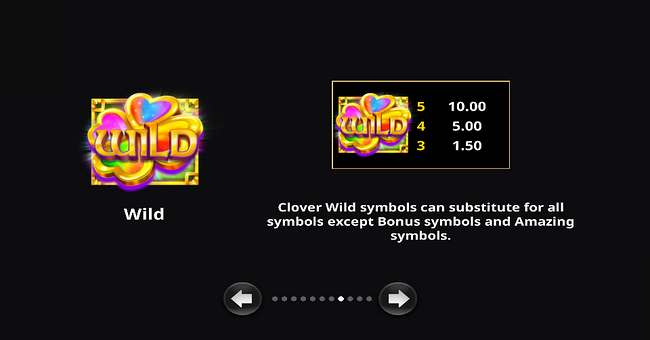 amazing link boosted riches paytable 1 paytable