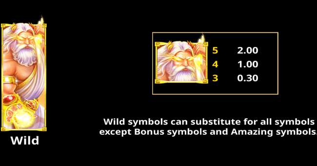 amazing link zeus epic 4 paytable 1 paytable