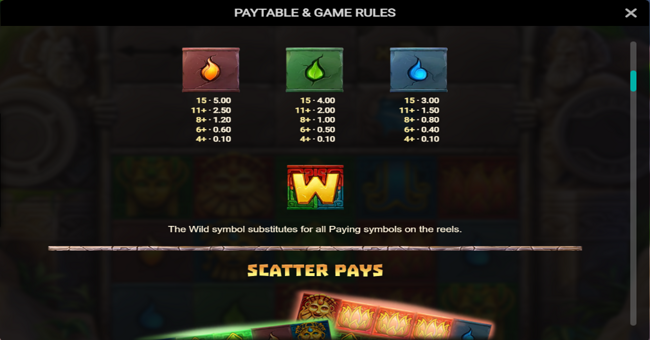 atlantis crush paytable 2 paytable