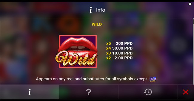 attractive flirt 30 paytable 1 paytable