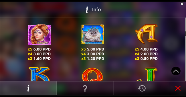 attractive flirt 30 paytable 4 paytable