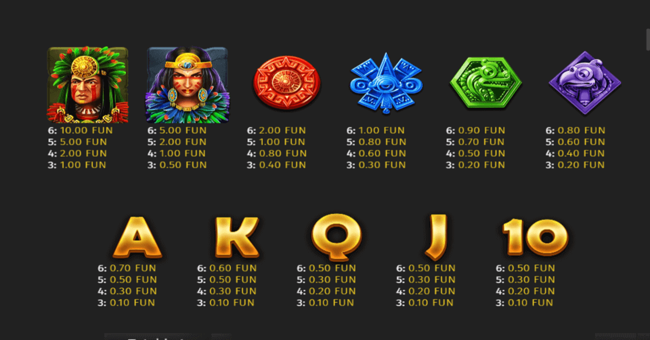 aztec magic megaways paytable paytable