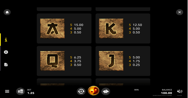 bamboo bear paytable2 paytable