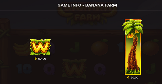 banana farm paytable 1 paytable
