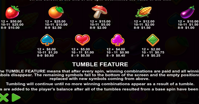 barn festival paytable paytable