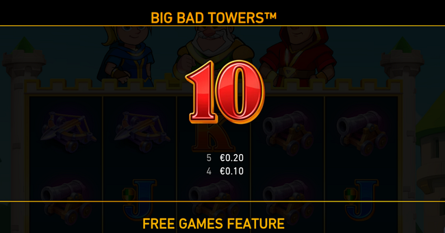 big bad towers paytable 4 paytable