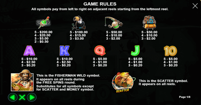 big bass amazon xtreme paytable paytable