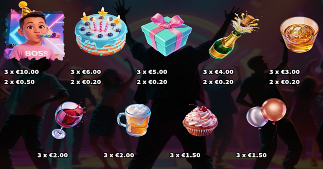 big boss party lock 2 spin paytable paytable