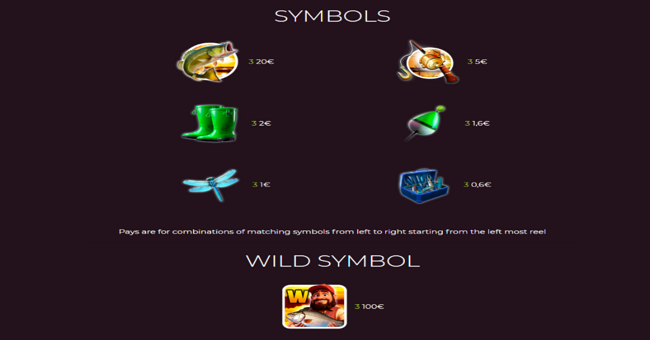 big fisherman fortune paytable 1 paytable