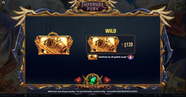 big game christmas paytable 1 paytable