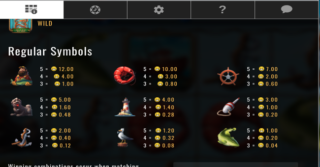 big shrimpin paytable paytable