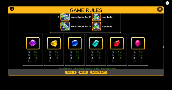 billionaires bank deluxeways paytable 9 paytable