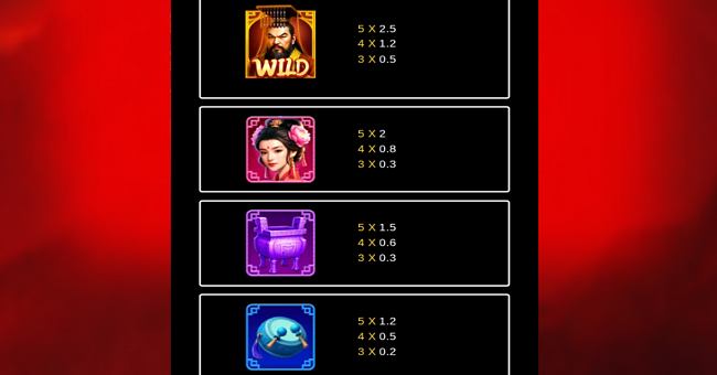 blazing train hold and win paytable 1 paytable