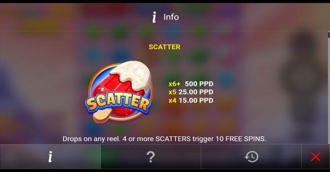 bonbon pop x1000 paytable 1 paytable