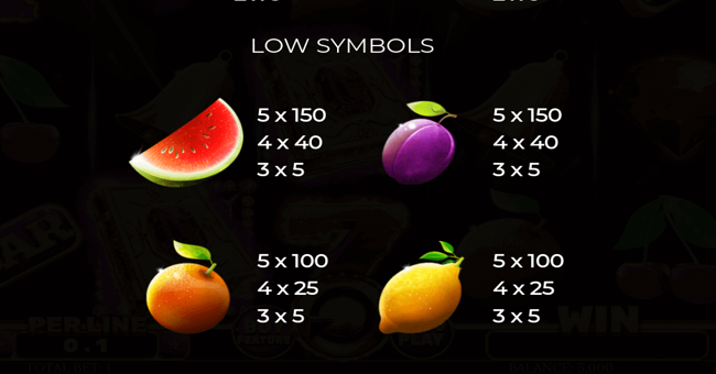 book of diamonds paytable 2 paytable