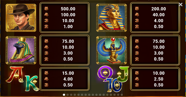 book of flames extra hold and win paytable paytable