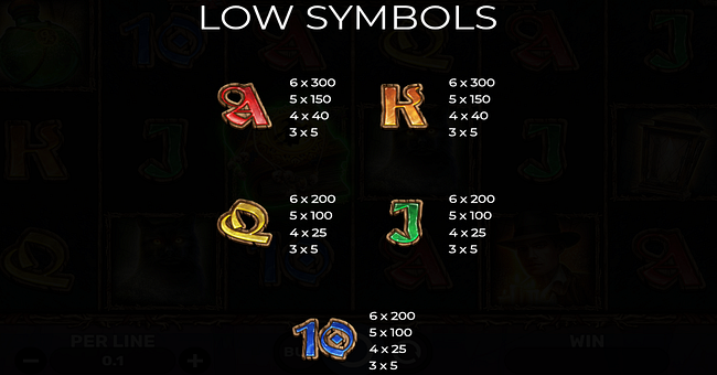 book of lucky jack baba yagas tales paytable 2 paytable