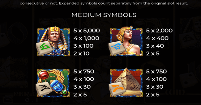 book of rebirth dice paytable 1 paytable