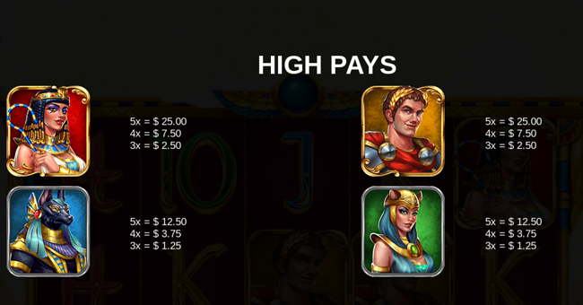 book of the full moon paytable 2 paytable