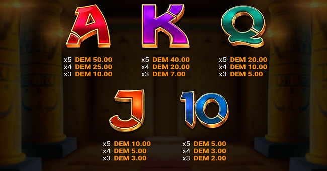 book of wealth 3 paytable 2 paytable