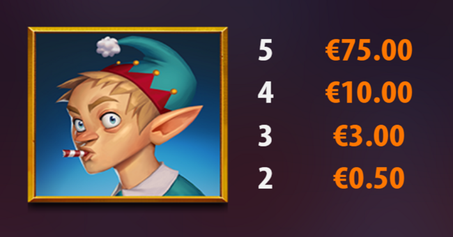 book of yuletide paytable 5 paytable