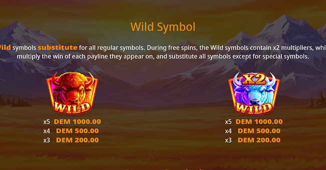 buffalo goes wild 2 paytable 3 paytable