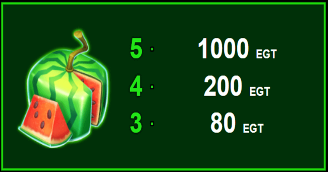 bulky fruits paytable4 paytable