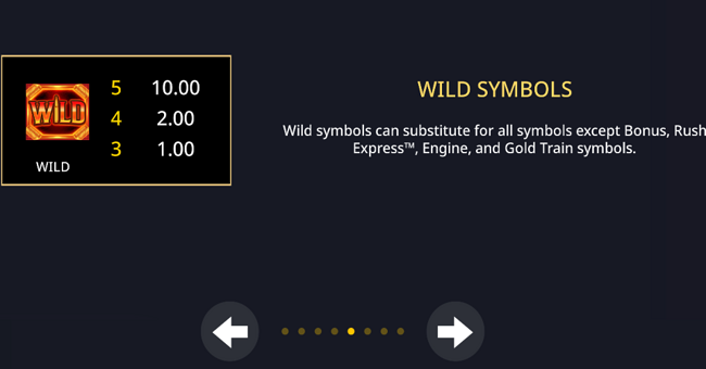 bullet train bandits paytable 1 paytable