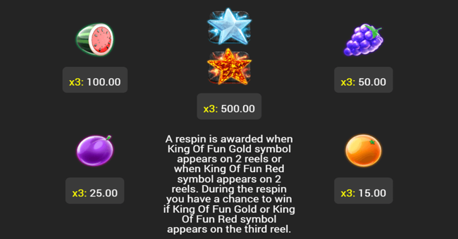 burning ice deluxe paytable paytable