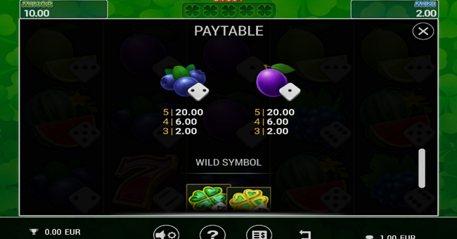 burning slots cash mesh ultra dice paytable 5 paytable
