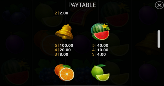 burning slots cash mesh ultra paytable 3 paytable