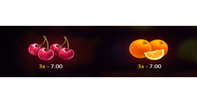 burning wins classic 5 lines paytable 3 paytable